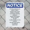 Signmission Safety Culture Sign, 10 in Width, Plastic, Rectangle OS-2PACK-NS-P-1014-V-17255 - alternate 4